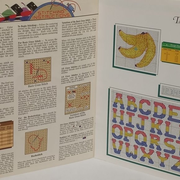 Jungle Pals Grow Chart Cross Stitch Leaflet Book Color Charts 30502 Giraffe - Picture 4 of 7